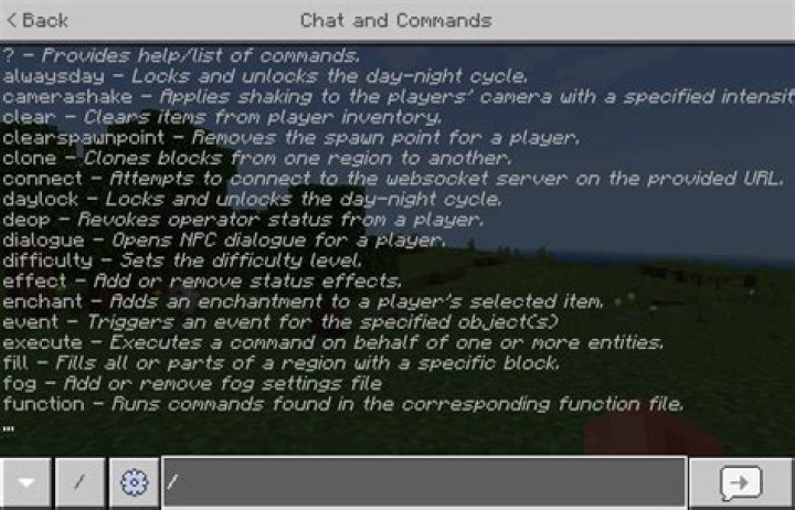Allowed symbols/characters in Minecraft chat