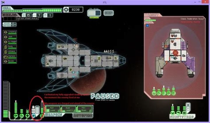 Does the stealth cruiser have innate stealth weapons capability?