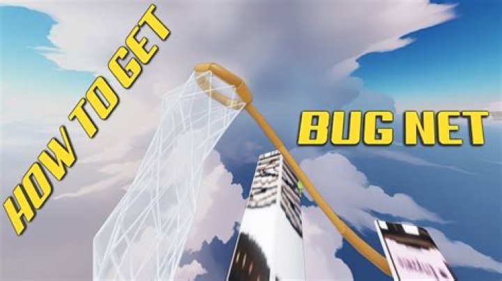 How do I get the bug net?