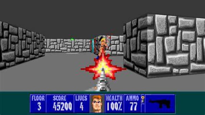 How to detect Wolfenstein 3D secret area?