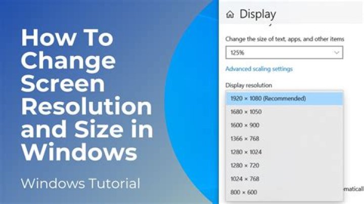 How to reset resolution without entering the game?