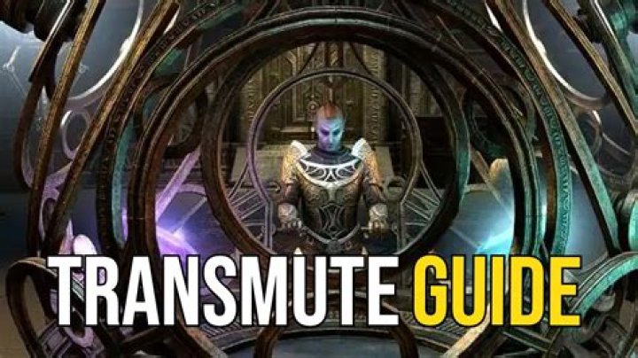 How to transmute items?