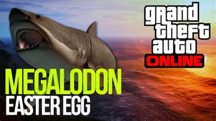 Is the Megalodon easter egg triggered randomly?