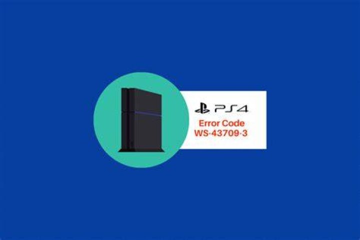 PS4 WS-37397-9 Error Code.