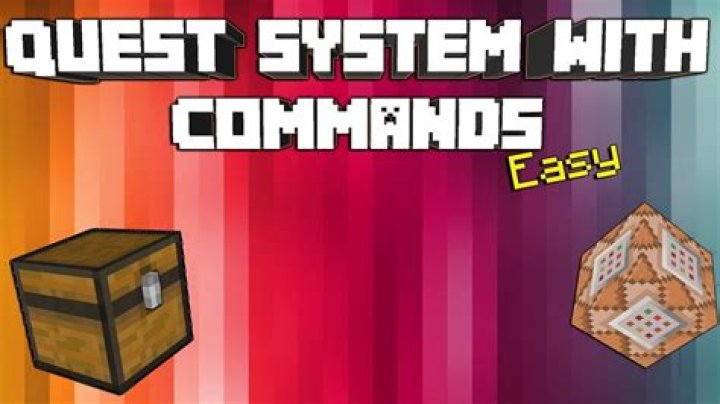 Quest system with a command block?