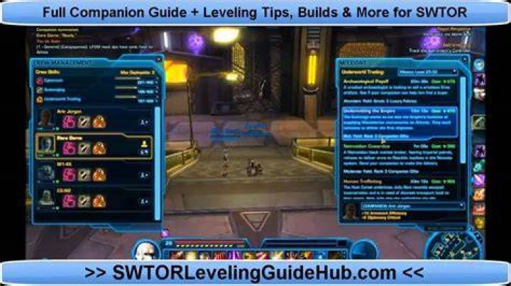 SWTOR Group Conversations and Companion Affection