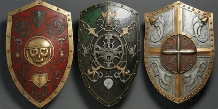Which shields have damaging parries?
